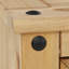 Dean 53cm W Solid Wood Bedside Table