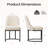 Modern Upholstered Metal Frame Side Dining Chair-1042027746