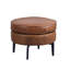 Repose-pieds rond en cuir 21,5 po Jackson-1615363145