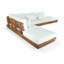 Canapé modulaire d'extérieur rembourré Ivry-494855195