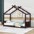 Montessori House Floor Bed with Center Support Legs, Low‑Profile Safe Design-911721256-911721257