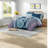 Navy Boho Bedding Sets, Soft Microfiber, Modern Bedroom Comfort