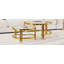 Ensemble de tables basses gigognes 2 pièces Modern
