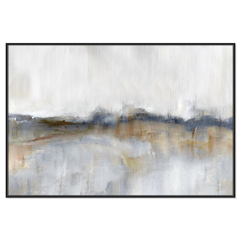 Autumnal Tide by Nan - Floater Frame Print on Canvas, Black Framed, 41.5'' H x 61.5'' W x 2'' D