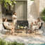 4 - Person Patio Dining Set with-1520482796