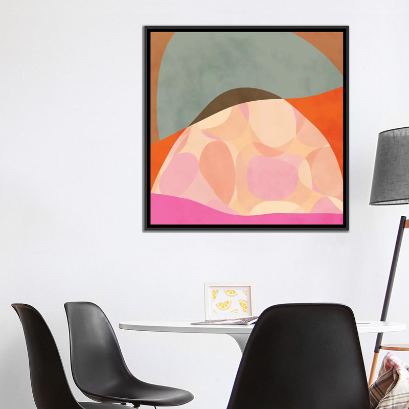 «Shapes Study Tartaruga» par Ana Rut Bré - impression d'art graphique, Aucun mat, H 37 po x l 37 po x P 1,5 po