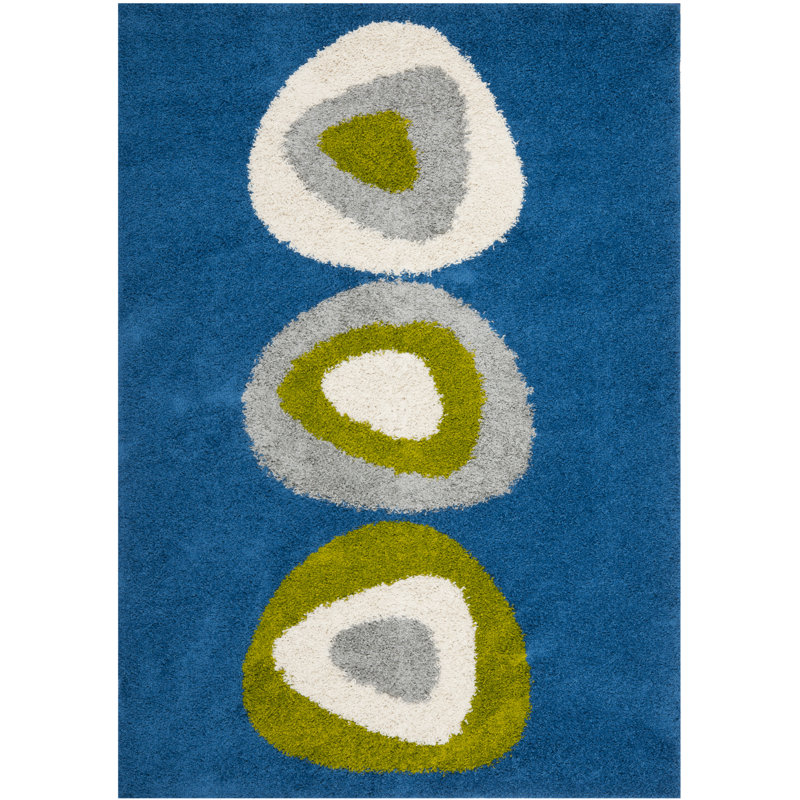 Wolfgang Abstract Hand Woven Area Rug, Rectangle 122 x 183 cm