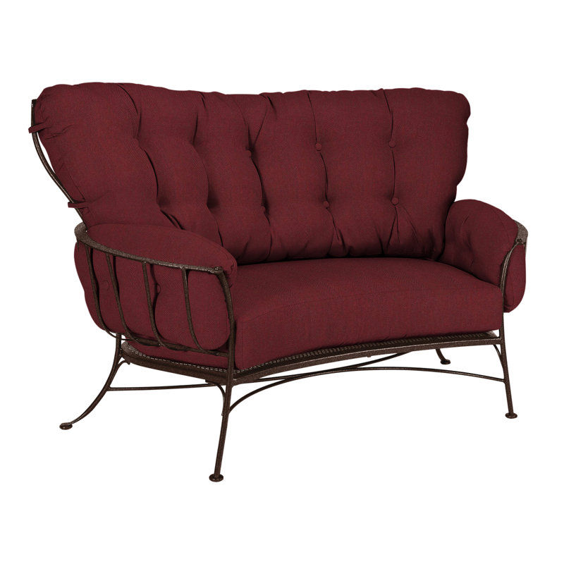 Monterra Outdoor 2 - Seat Loveseat, Flagship Stone Sunbrella®, Copper Creek