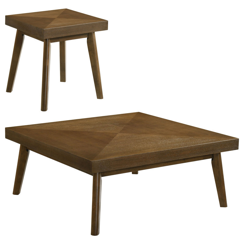 Ensemble de tables basses 2 pièces Sessoms, 2 Pieces: Coffee Table, End Table