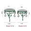 Support à plante en céramique pour l'intérieur et l'extérieur, ensemble de 2 supports à fleurs ronds en mosaïque pour porte-fleurs -660808653