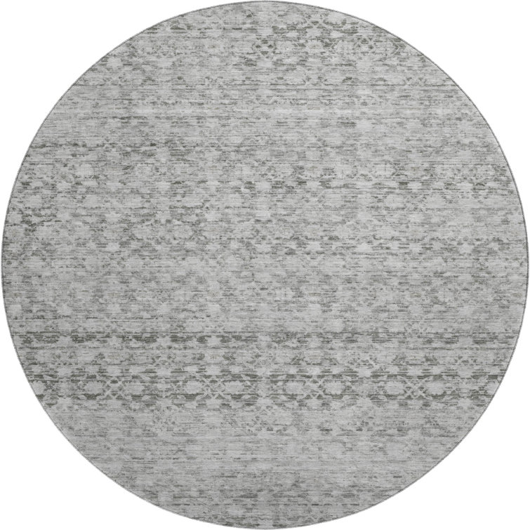 Premium Machine Washable Bucz AMF1747 Stripe Rug