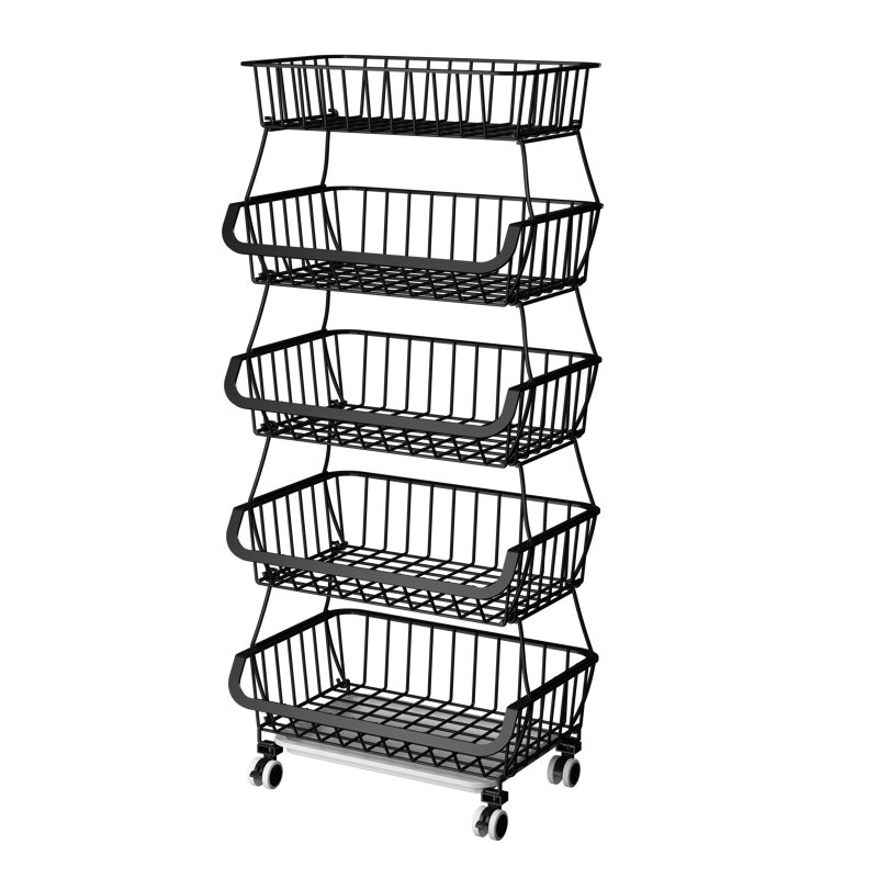 Medved 44.1'' H x 16.1'' W Utility Cart with Wheels