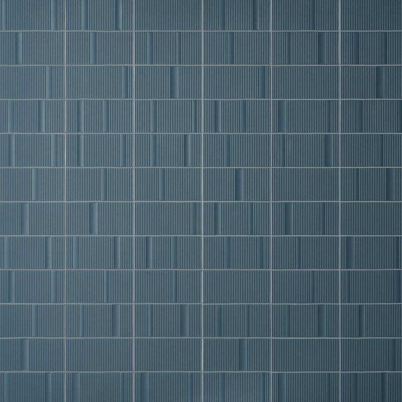 Carreau de céramique murale mate 8 po x 16 po Flyer (10,32 pieds carrés / caisse), Bleu