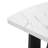 63" Modern Faux Marble Dining Table-1338280950