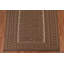Tapis brun en laine réversible Kilim 7 x 10