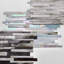 Matchstix 11x11 Brick Polished Glass Mosaic Tile-731717585