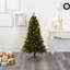 Lighted Artificial Fir Christmas Tree-1008657452