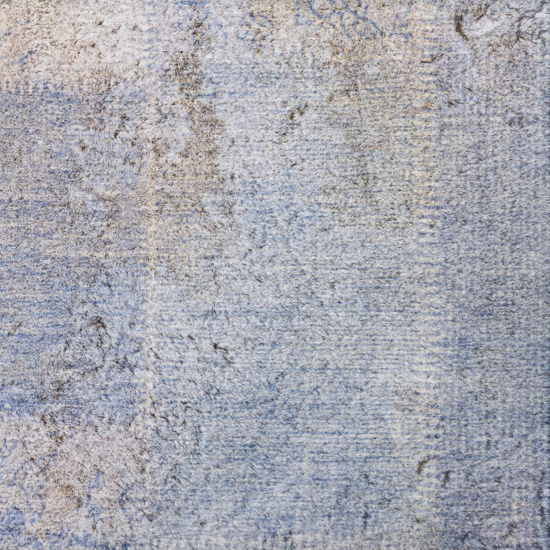 Tapis à poil long de qualité supérieure lavable à la machine ADS631, Sky, 9' x 12'
