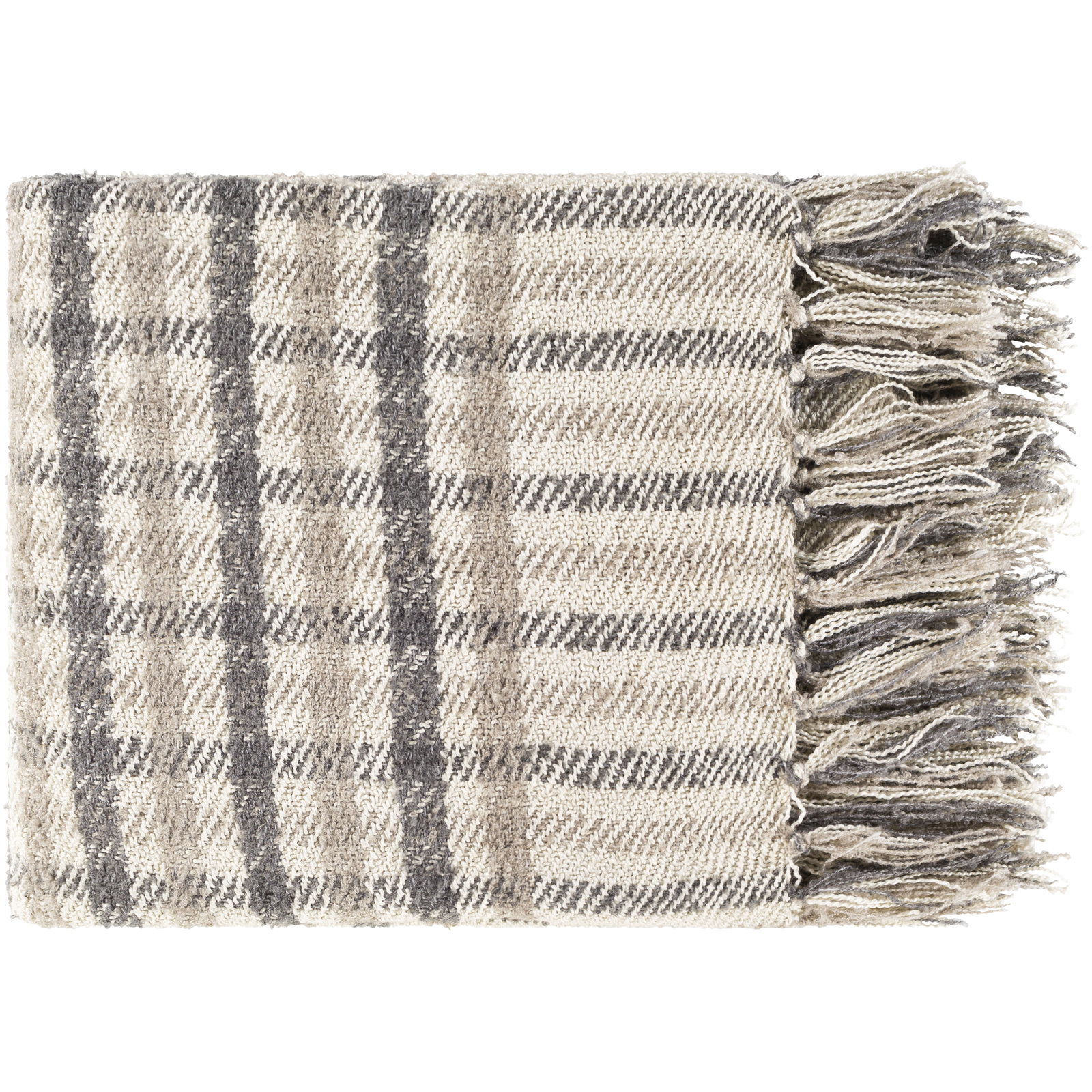 Haymond Acrylic Hand Woven Throw Blanket