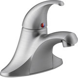 Kohler Coralais Single-Handle Centerset Bathroom Sink Faucet with Metal Pop-Up Drain and Lift Rod, Project Pack