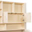 Lit de jour simple beige, rembourré avec accoudoirs à DEL, armoires de rangement, lit gigogne escamotable, lit de jour confortable pour les invités dans les tablettes et lit supplémentaire gigogne, structure en tissu-1927344375
