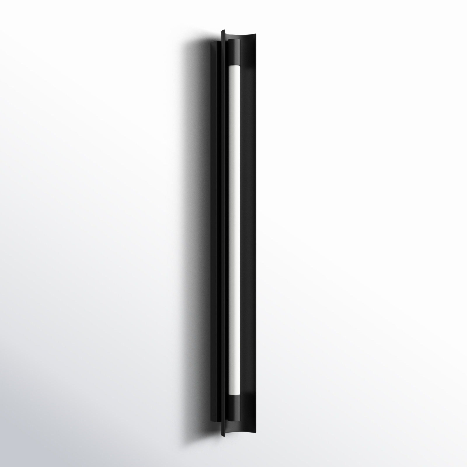 Marine Single Dimmable LED Bath Bar, Midnight Black
