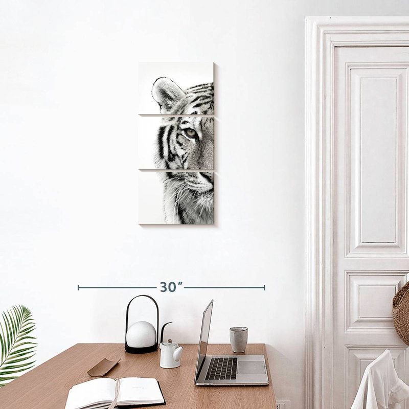 Aspect de tigre, H 27 po x l 12 po