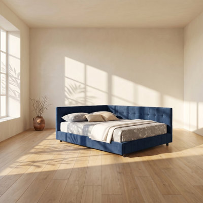 Lit de jour rembourré en bois d'eucalyptus ChuangYuan