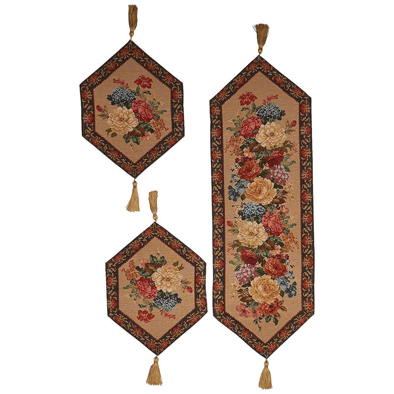 Schuman 3 Piece Breath of Spring Table Runner Set