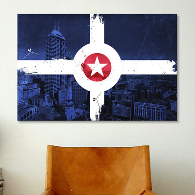 " Indianapolis, Indiana (Monument Circle) " by ICanvas