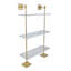 Marias 3-Tier Shelf Lucite 36"W-2140784697