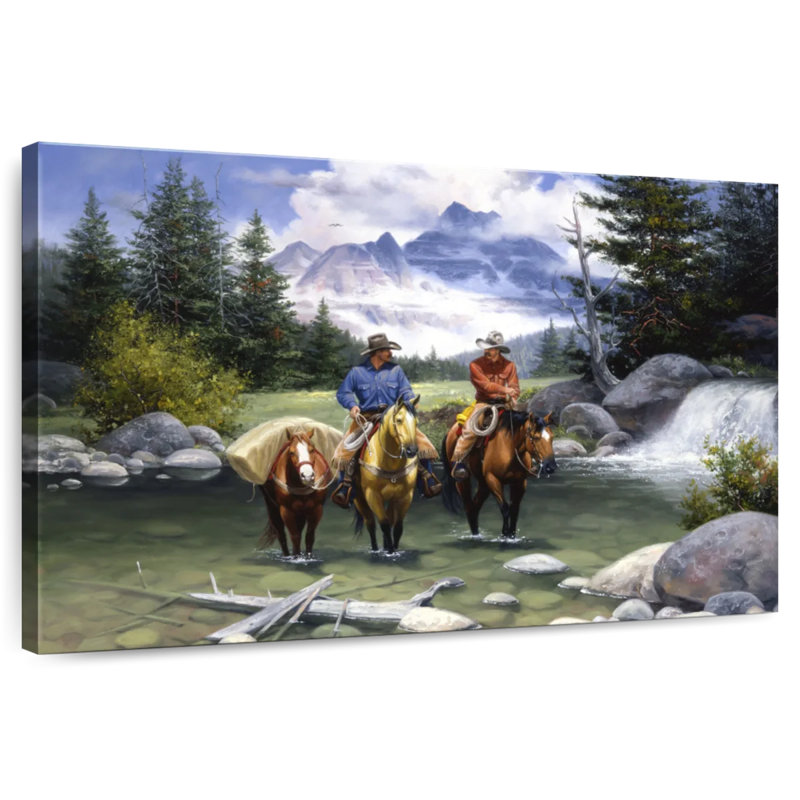 Lelar Clear Water Crossing, 32" H x 48" W