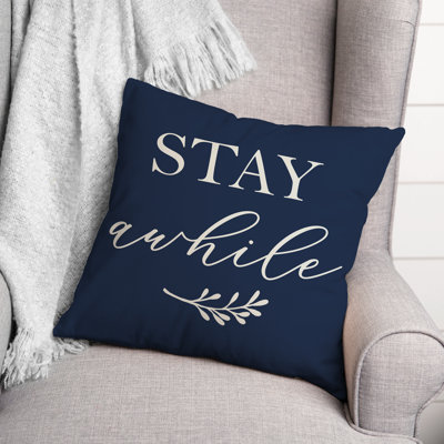 Outdoor Reversible Throw Pillow
