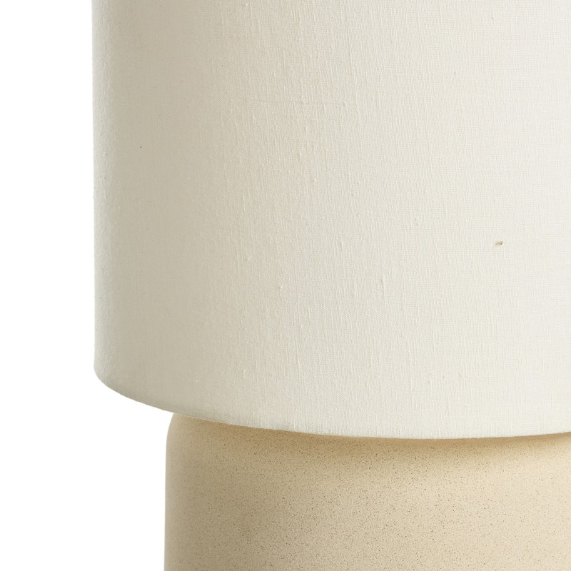 SADIA Table Lamp, Light Beige