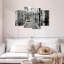 Reproduction d'art sur toile jaune-1807122573