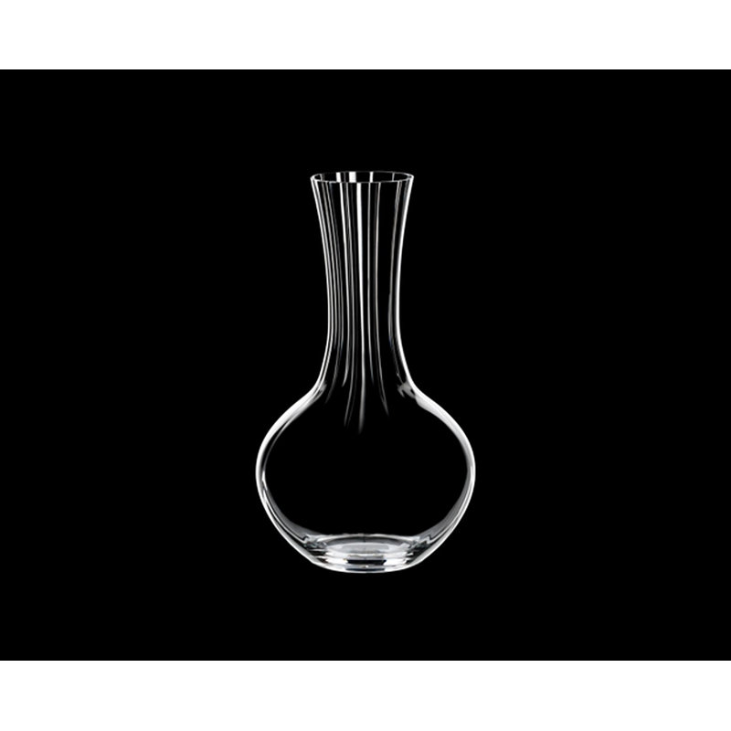 Elegant Crystal Glass Wine Decanter, 10-inch