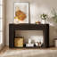 Console en bois avec tiroirs et tablette, idéale pour une entrée.-1144382579-1144382581-1144382583