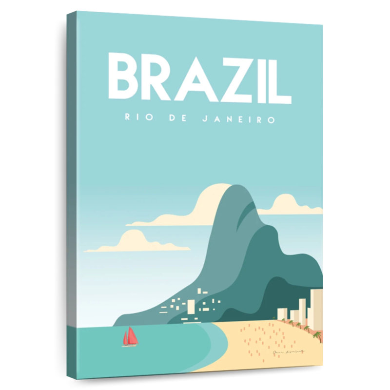 Aime Brazil, 45" H x 30" W