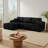 109“ Boneless L-Shaped Sectional Cloud Sofa Free Combination Soft Corduroy Fabric 109 x 69 Inches No Assembly Required 1400 lbs Capacity For Living Room.-1229854748-1229854745