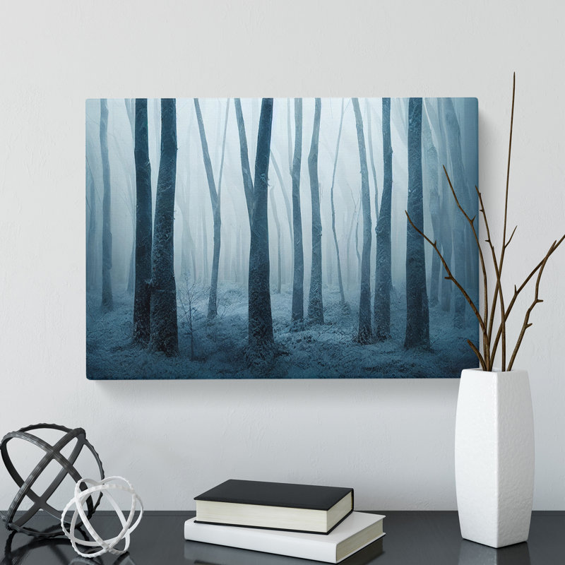 Tremendous Winter Forest - Wrapped Canvas, 35cm H x 50cm W x 3cm D