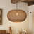 Coastal Style Rattan Pendant Lamp for Kitchen Island-143241968