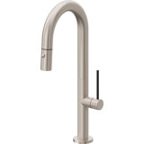 Pull-Down Prep/Bar Faucet With Button Sprayer