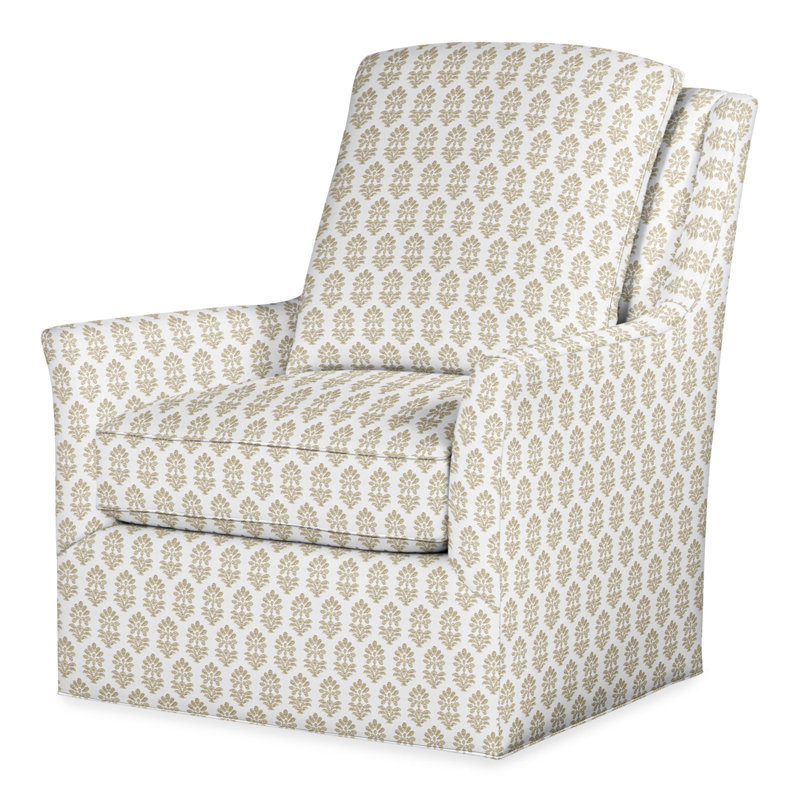 Tori Swivel Armchair, Perigold Francine Linen