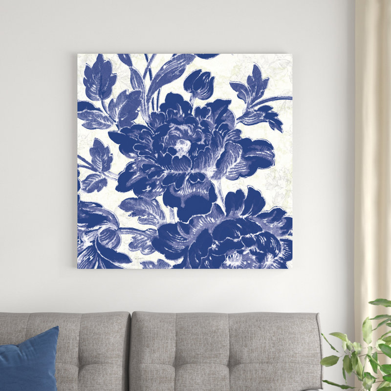 Toile Roses VI, H 36 po x l 36 po