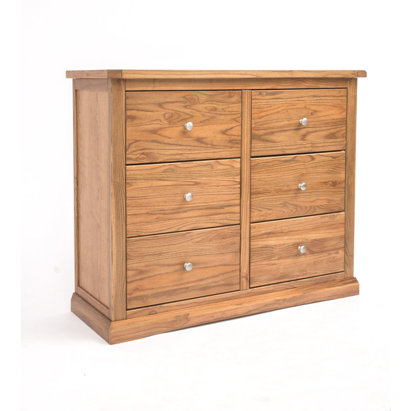 Percheron 110cm W 6 - Drawer Chest of Drawers