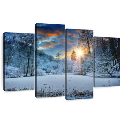 Alvord Forest Winter Scene
