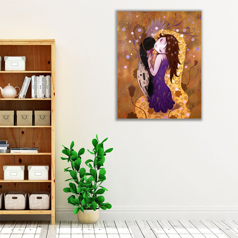 «After the Kiss», reproduction d'art sur toile, H 45 po x l 36 po