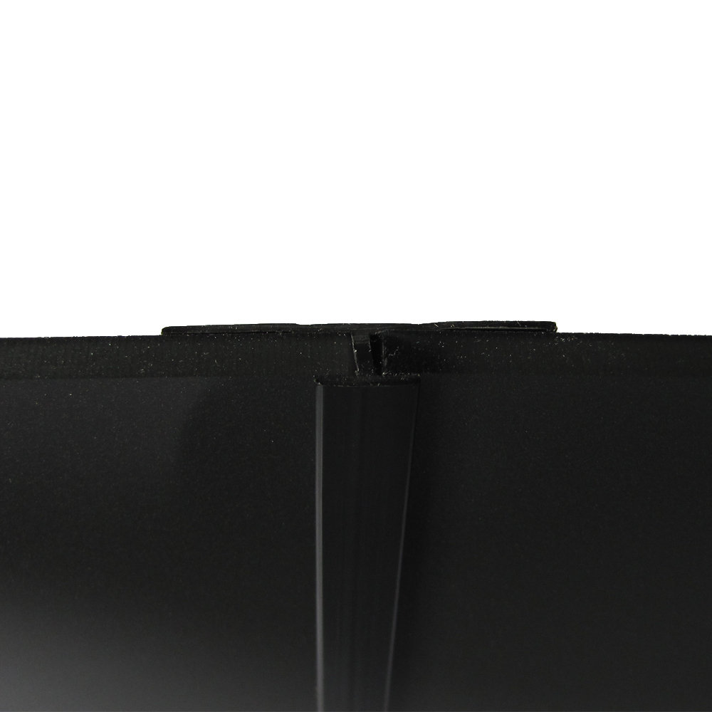 1.22" x 96" Wall Paneling in Black