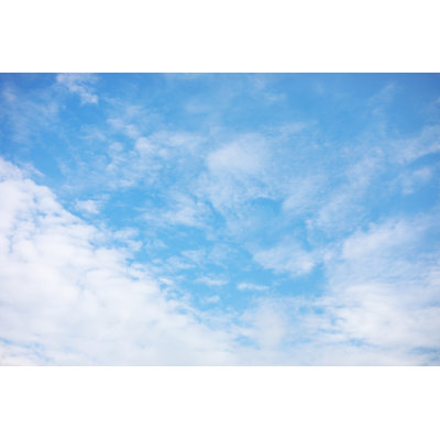 Blue Sky by Phatthanit_r - Wrapped Canvas Print