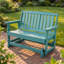 Banc de patio en PEHD pour 2 personnes avec capacité de 560 lb-488113231
